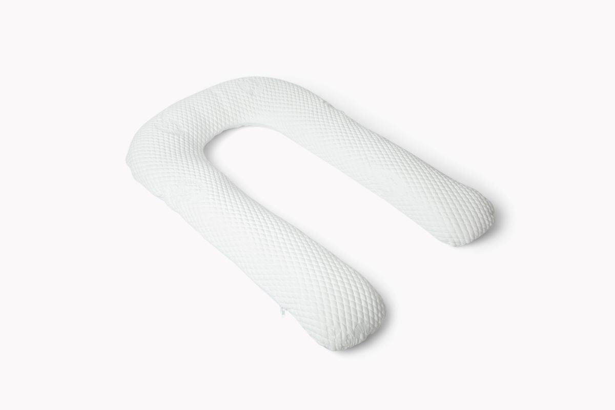 LUNARA - Ihr ultimatives Schwangerschaftskissen mit Bezug aus Bio-Baumwolle