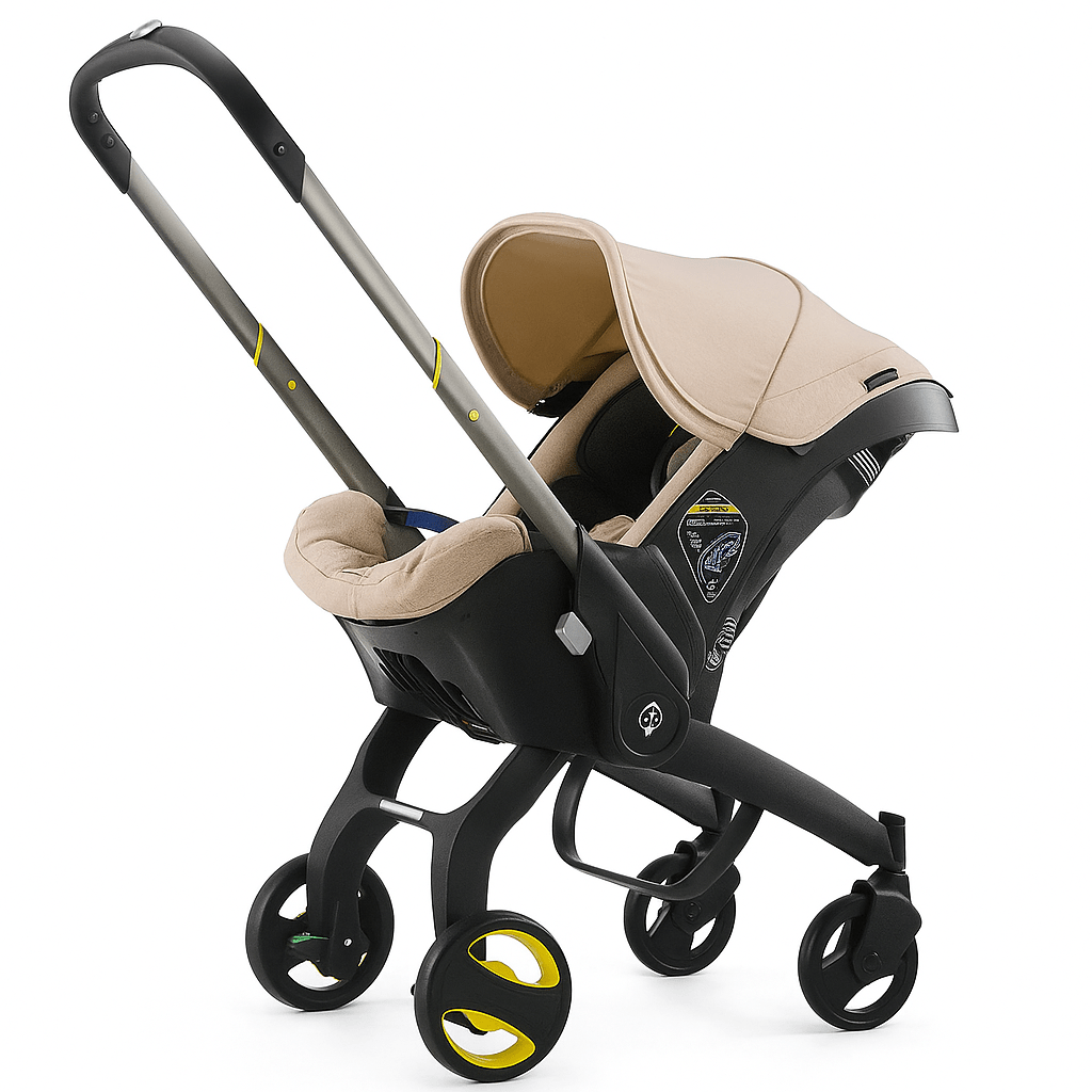 MildlyMama - Baby Travel System: Lightweight Stroller & Car Seat Set - Easy Fold, Safe & Adjustable Baby Strollers & Car Seat