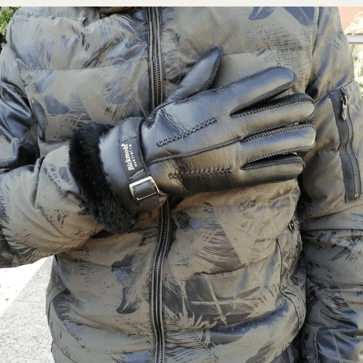 MildlyMama - The Brenton Men’s Sheepskin Fur Winter Gloves