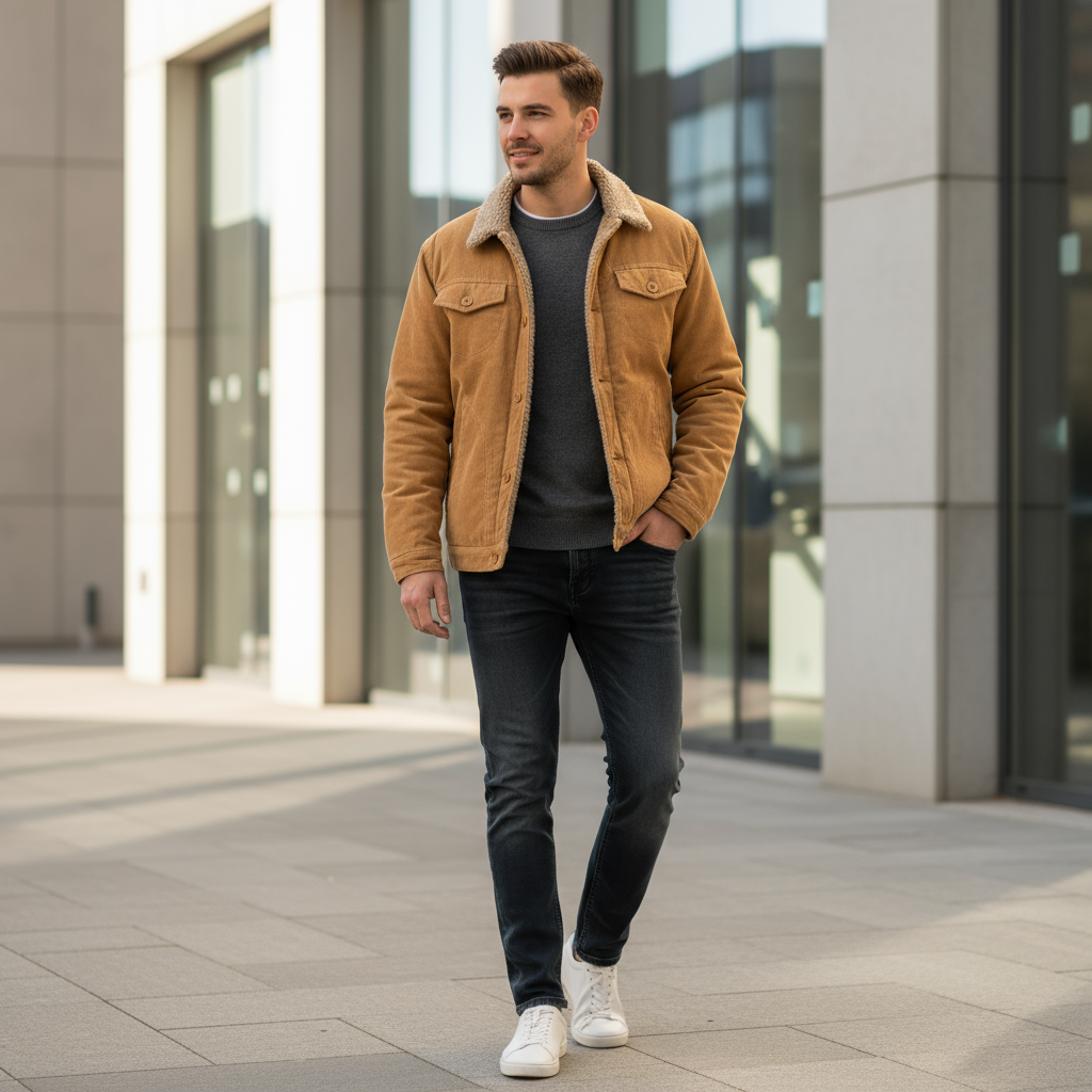 MildlyMama - The Verona Corduroy Winter Jacket