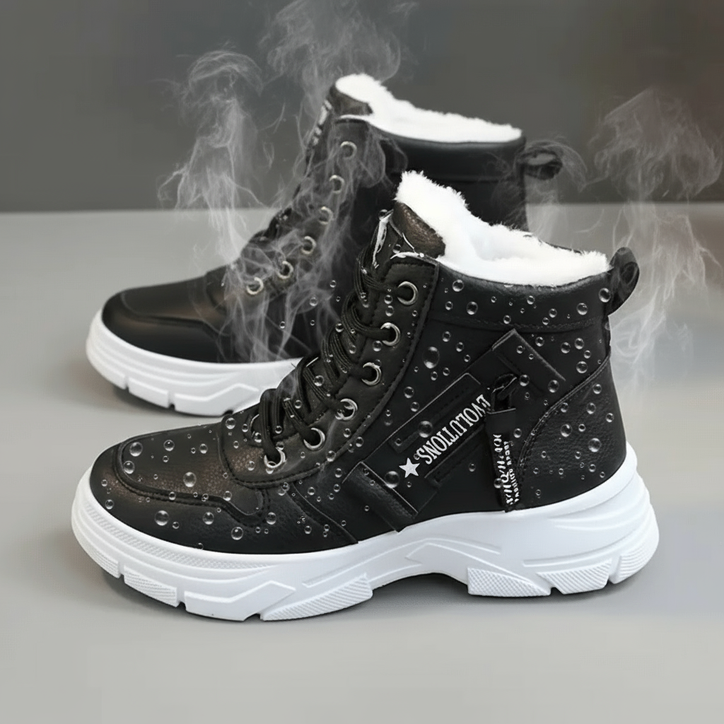 MildlyMama - Women's thermal zip - up snow boots
