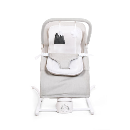 CALMORA™ – Lightweight Baby Bouncer Chair with Organic Cotton Cover | Foldable, Portable & Natural Soothing Motion