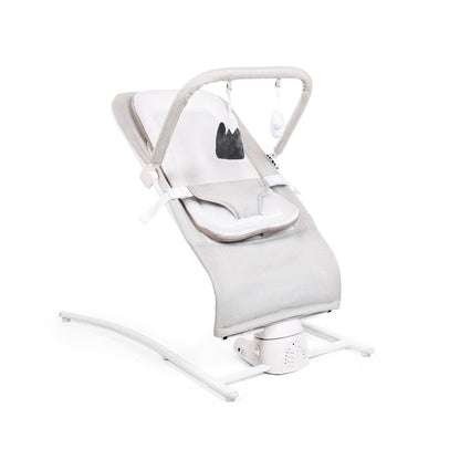 CALMORA™ – Lightweight Baby Bouncer Chair with Organic Cotton Cover | Foldable, Portable & Natural Soothing Motion