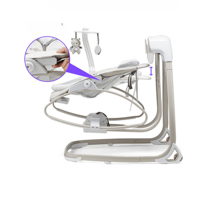 CALMI™ – Elektrischer Baby-Schaukelstuhl mit Musik, Bluetooth & automatischem Schwingen (Neugeborene – 6 Monate)