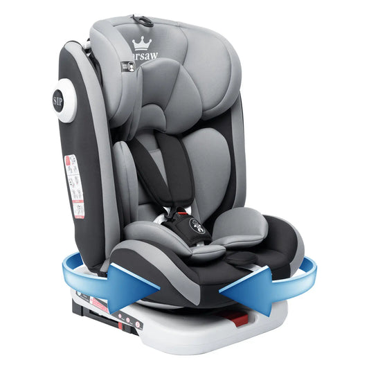 TRAVELNEST™ – All-in-One Convertible Baby Car Seat with 360° Rotation, Extended Rear-Facing & Crash Protection