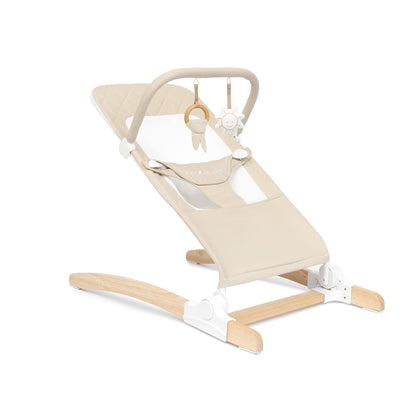 Heirloom Aspen Wood Bouncer - Organic Oat