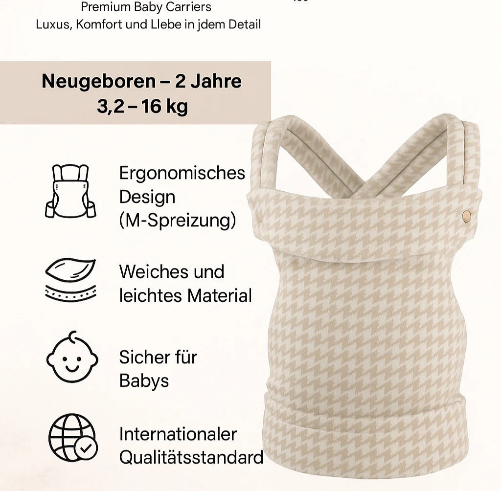 LIEBLINGSBAND - Ergonomischer Babytrage für Komfort und Nähe