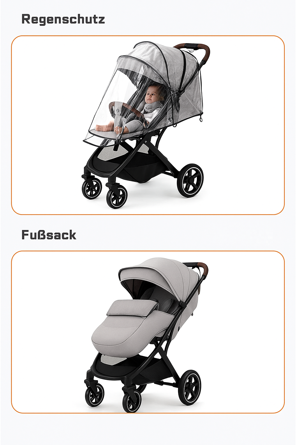 WAGEN™ – Ultra-kompakter & faltbarer Kinderwagen für sanfte & stilvolle Fahrten