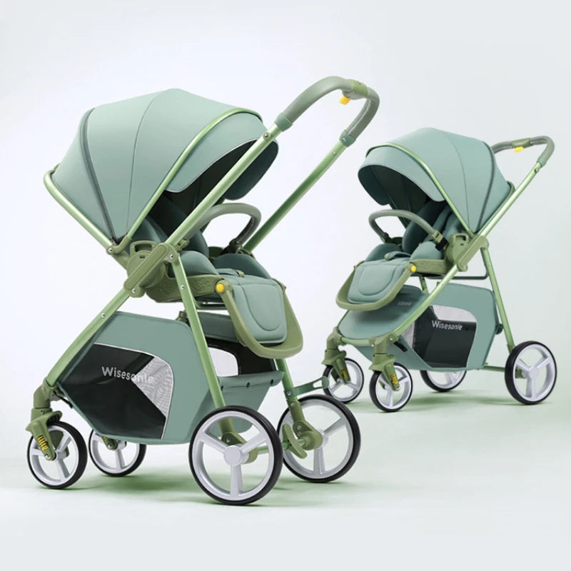 LUMI™ – 2-in-1 Luxus Kinderwagen & Wiege für alltägliche Abenteuer