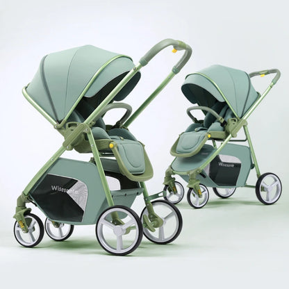 LUMI™ – 2-in-1 Luxus Kinderwagen & Wiege für alltägliche Abenteuer