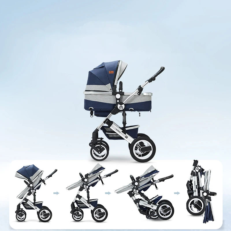 ROVER™ – 3-in-1 wandelbarer Kinderwagen & Wiege für ultimativen Komfort
