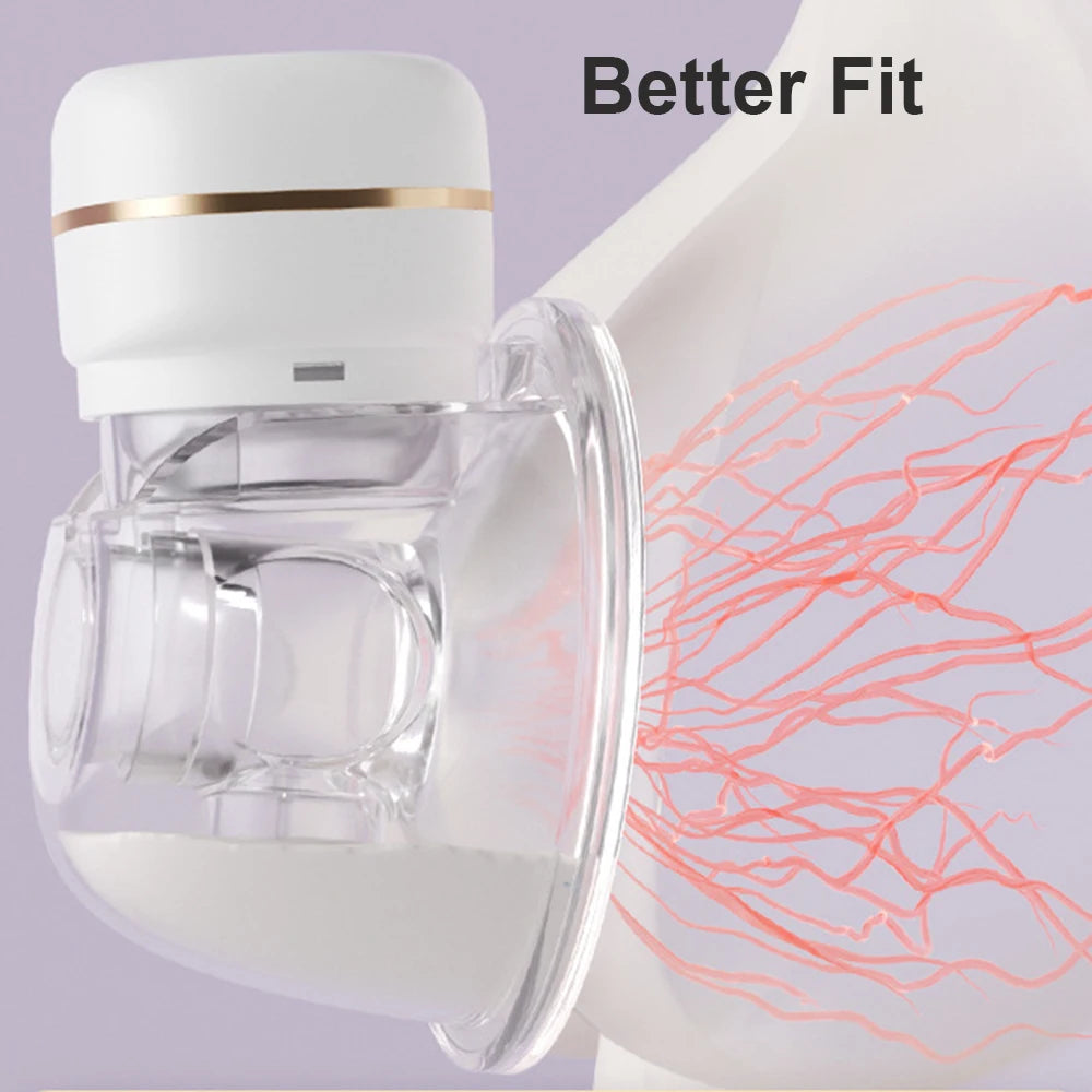 LUNARA™ – Drahtloser Freihand-Brustpumpen | Tragbare, leise und stressfreie Milchpumpe überall