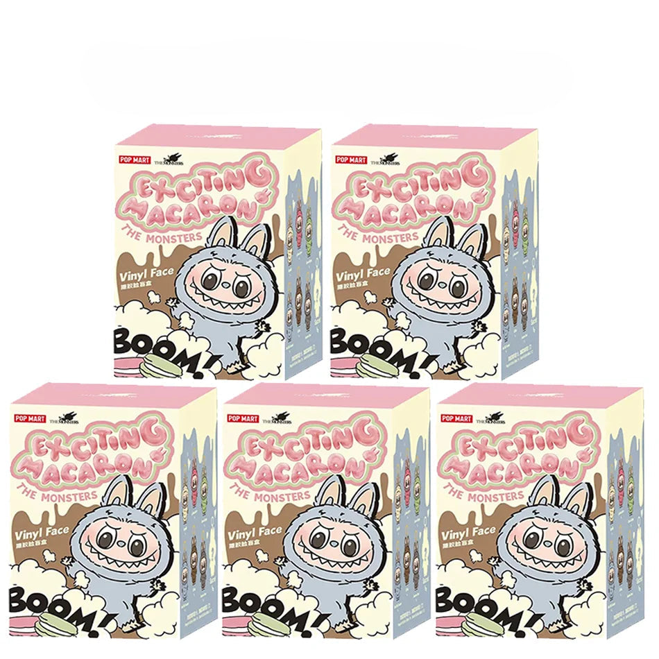 Labubu Macaron Series Blind Box Figures – The Monsters Vinyl Toy Collection