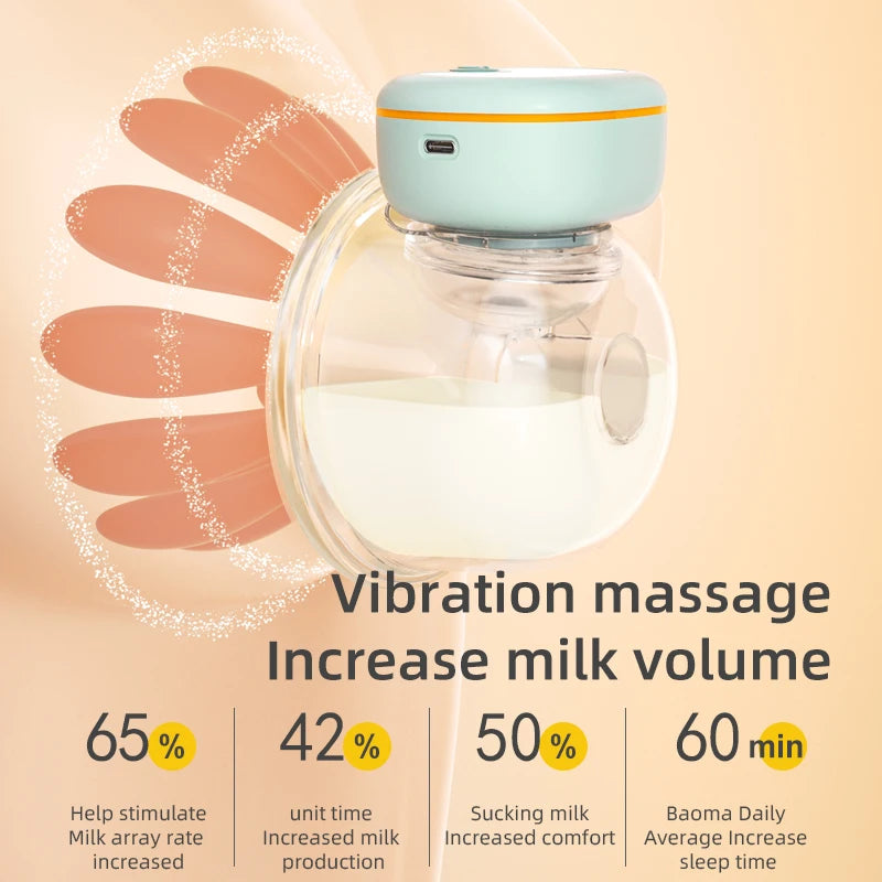 🍼 LUNAYA™ – Drahtloser, tragbarer Milchpumpen | Tragbare, leise und stressfreie Milchpumpe überall