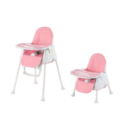 LIVY™ – 3-in-1 Faltbarer Hochstuhl für Babys mit verstellbarer Höhe und abnehmbarem Tablett
