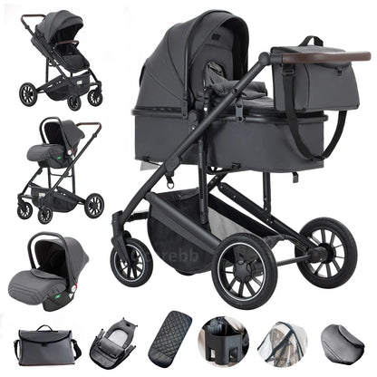 KinderWagen™ – 3-in-1 Luxus Reise Kinderwagen