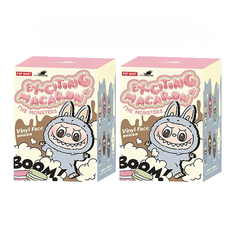 Labubu Macaron Series Blind Box Figures – The Monsters Vinyl Toy Collection