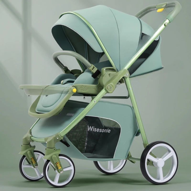 LUMI™ – 2-in-1 Luxus Kinderwagen & Wiege für alltägliche Abenteuer