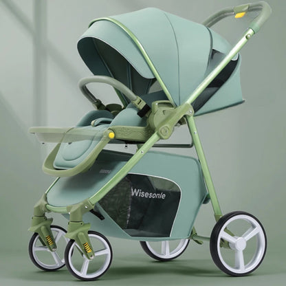 LUMI™ – 2-in-1 Luxus Kinderwagen & Wiege für alltägliche Abenteuer