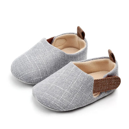 Breathable Cotton Baby Shoes – Non-Slip First Walkers for Boys & Girls | Soft Sole Toddler Shoes
