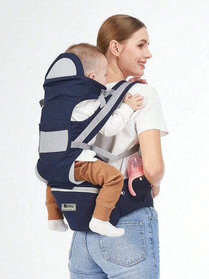HERZBAND™ – Ergonomische Babytrage mit Hüftsitz für Neugeborene und Kleinkinder | Komfort- & Nähe-Trage
