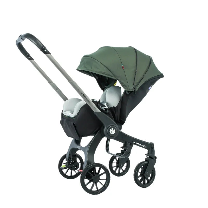 LIVI™ – 2-in-1 Babywagen & Reisesystem | Leichtgewichtiger, faltbarer und umkehrbarer Sitz für Neugeborene bis Kleinkinder