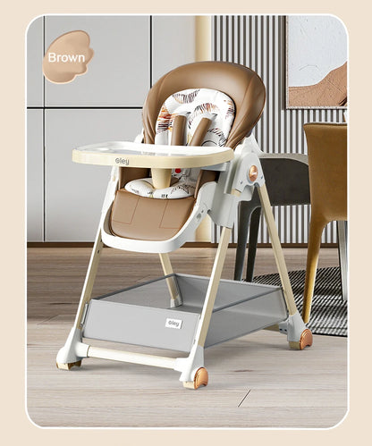 NUBU™ – 6-in-1 Convertible Baby Highchair | Stylish, Space-Saving & Grows with Your Baby