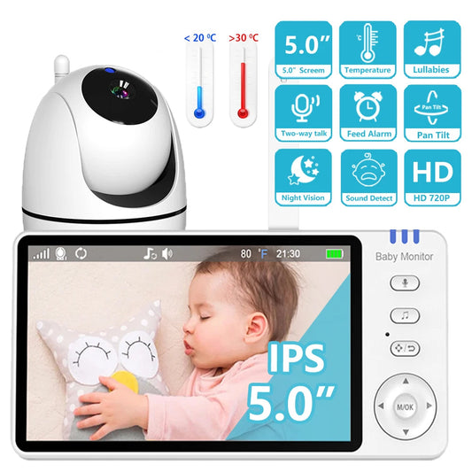 NUBI™ – Intelligente Babyüberwachung mit HD-Video, 2-Wege-Gespräch und Temperatursensor