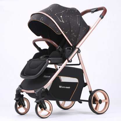 LUMI™ – 2-in-1 Luxus Kinderwagen & Wiege für alltägliche Abenteuer