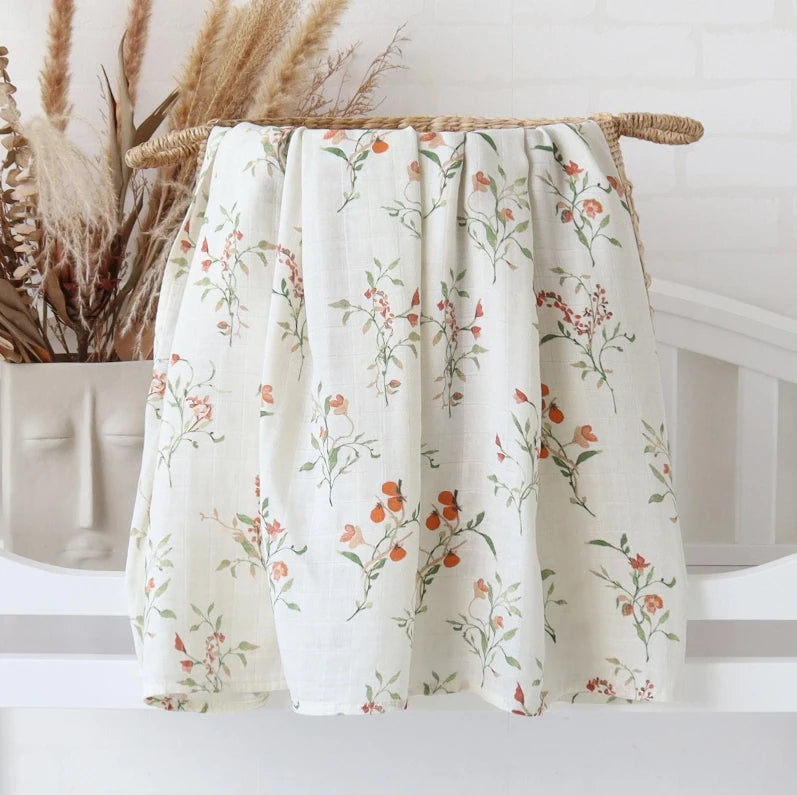 CuddleCloud™ – Bambus Ultra-Soft Atmungsaktive Baby Musselin Decke