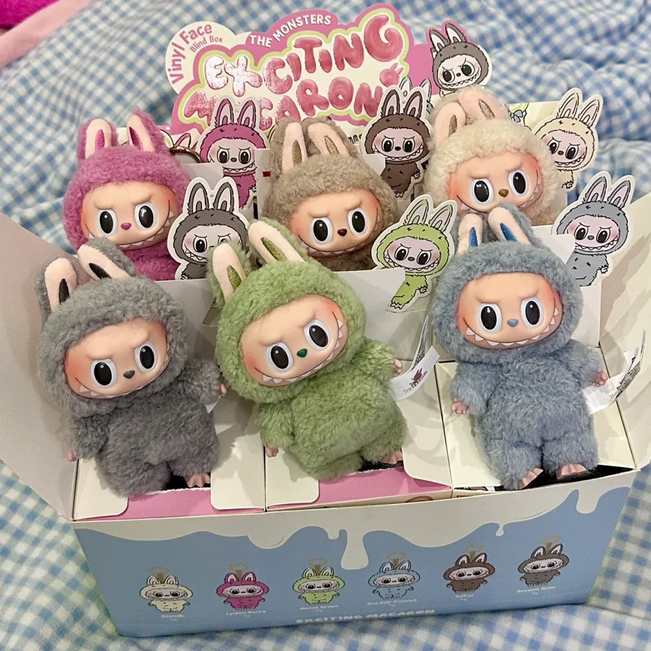 Labubu Macaron Series Blind Box Figures – The Monsters Vinyl Toy Collection