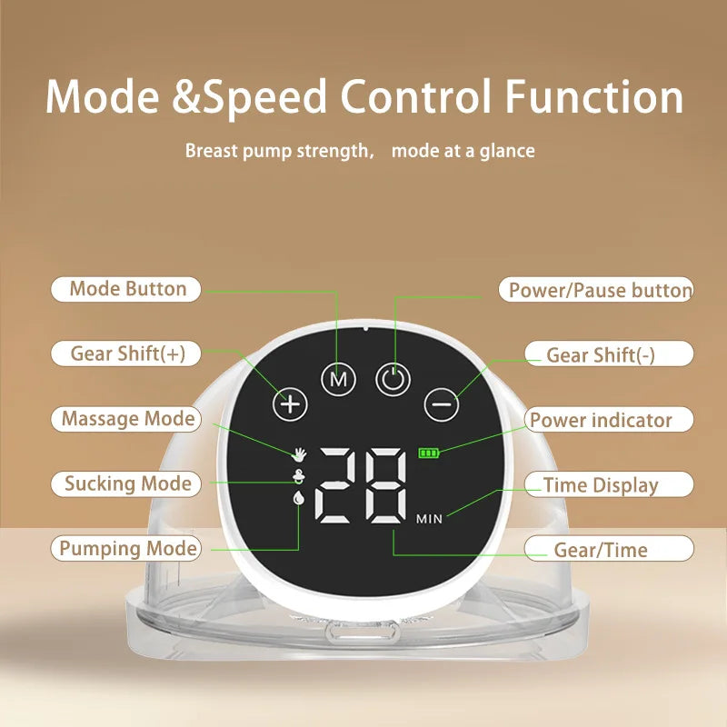 NURAVA™ – Tragbare, freihändige Milchpumpe für stressfreies Pumpen unterwegs