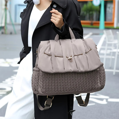 NOMAD™ - Stilvoller & Geräumiger Babywindel-Rucksack mit intelligenter Aufbewahrung für unterwegs Eltern