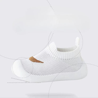 Baby Toddler Shoes Breathable Mesh - Soft Sole Non-Slip Infant Sneakers for 0-3 Years - Summer Baby Shoes Boys Girls