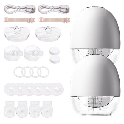 MAMORA™ – Tragbare Elektrische Milchpumpe | Hände-frei, leise & stressfreies Pumpen