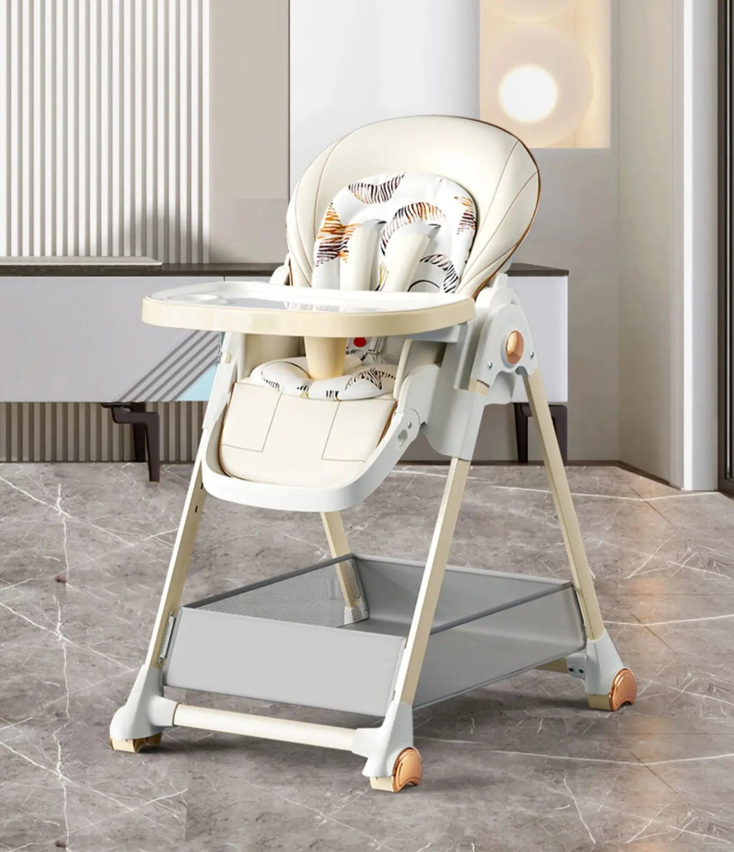 NUBU™ – 6-in-1 Convertible Baby Highchair | Stylish, Space-Saving & Grows with Your Baby