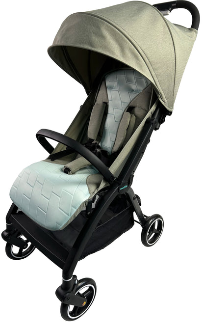 Variant image for Compact Ultra-Light Baby Stroller – Foldable Travel Stroller with Adjustable Backrest and Shock-Absorbing EVA Tires-2