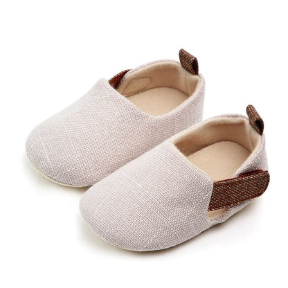 Breathable Cotton Baby Shoes – Non-Slip First Walkers for Boys & Girls | Soft Sole Toddler Shoes