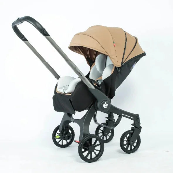 LIVI™ – 2-in-1 Babywagen & Reisesystem | Leichtgewichtiger, faltbarer und umkehrbarer Sitz für Neugeborene bis Kleinkinder