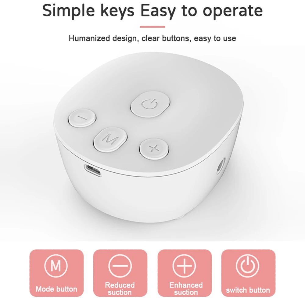 LUNÉA™ – Doppelte freihändige tragbare Milchpumpe | Leises, kabelloses und diskretes Pumpen überall