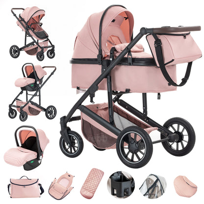 KinderWagen™ – 3-in-1 Luxus Reise Kinderwagen