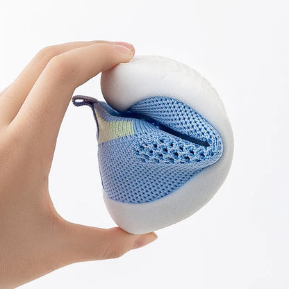 Summer Baby Shoes - Breathable Mesh Soft Sole Toddler Sneakers for Boys Girls - Lightweight Infant Shoes 0-3 Years