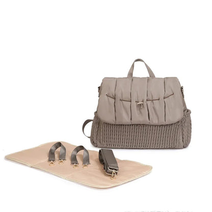 NOMAD™ - Stilvoller & Geräumiger Babywindel-Rucksack mit intelligenter Aufbewahrung für unterwegs Eltern