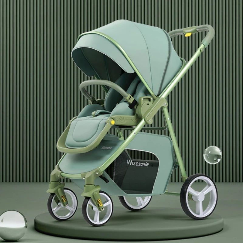 LUMI™ – 2-in-1 Luxus Kinderwagen & Wiege für alltägliche Abenteuer