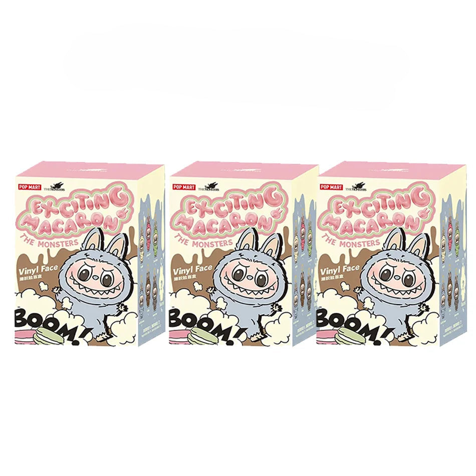 Labubu Macaron Series Blind Box Figures – The Monsters Vinyl Toy Collection