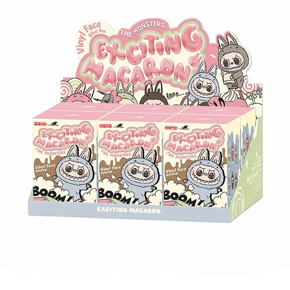 Labubu Macaron Series Blind Box Figures – The Monsters Vinyl Toy Collection