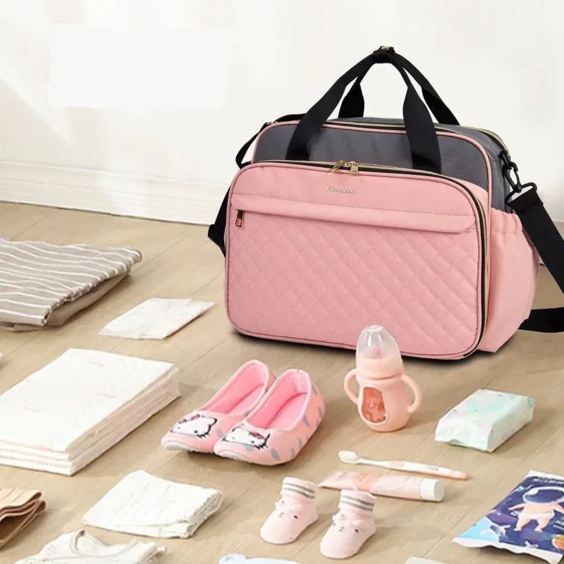 BUMP & GO™ - Premium Babywickelrucksack für unterwegs Moms & Dads