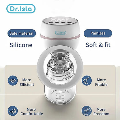 🍼 NURAVA™ – Tragbare, freihändige Milchpumpe | Stilles, kabelloses und stressfreies Pumpen