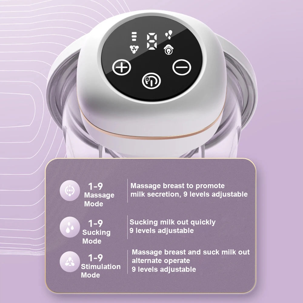 LUNARA™ – Drahtloser Freihand-Brustpumpen | Tragbare, leise und stressfreie Milchpumpe überall