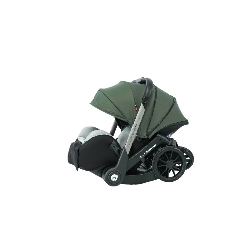 LIVI™ – 2-in-1 Babywagen & Reisesystem | Leichtgewichtiger, faltbarer und umkehrbarer Sitz für Neugeborene bis Kleinkinder